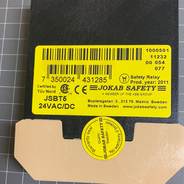 JOKAB SAFETY  JSBT5  Safety Relay