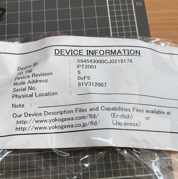 YOKOGAWA EJX430A-FAT5G-719DD/X2/M01/T01/N4 Traditional Mount Gauge Pressure Transmitter