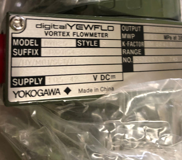 YOKOGAWA DIGITAL YEWFLOW DY025