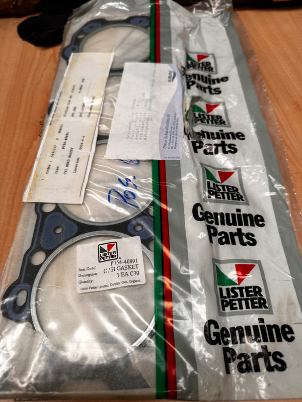 LISTER PETTER Cylinder Head Gasket P754-40891