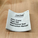 JOHN CRANE Mechanical Seal Type 502