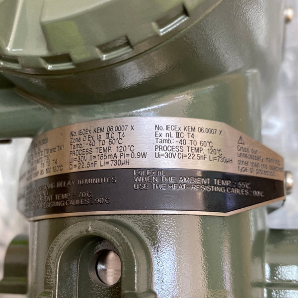 YOKOGAWA EJA110A-DHS5B-97DB/SU2/M01/T12 Traditional Mount Differential Pressure Transmittter