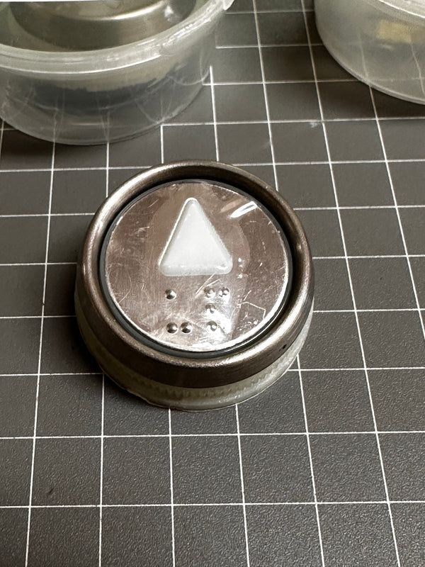 KONE KM922112G041H091 Elevator Button KDS AUS,RND SURF RE SBS UP