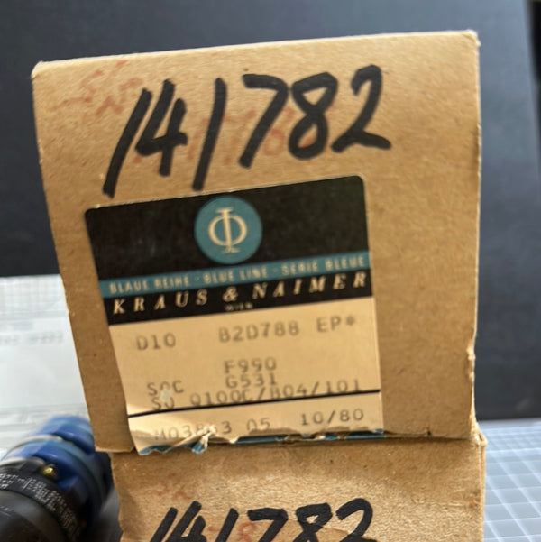 Kraus & Naimer  D10 Rotary Cam Switch - SO Q100C B04 101