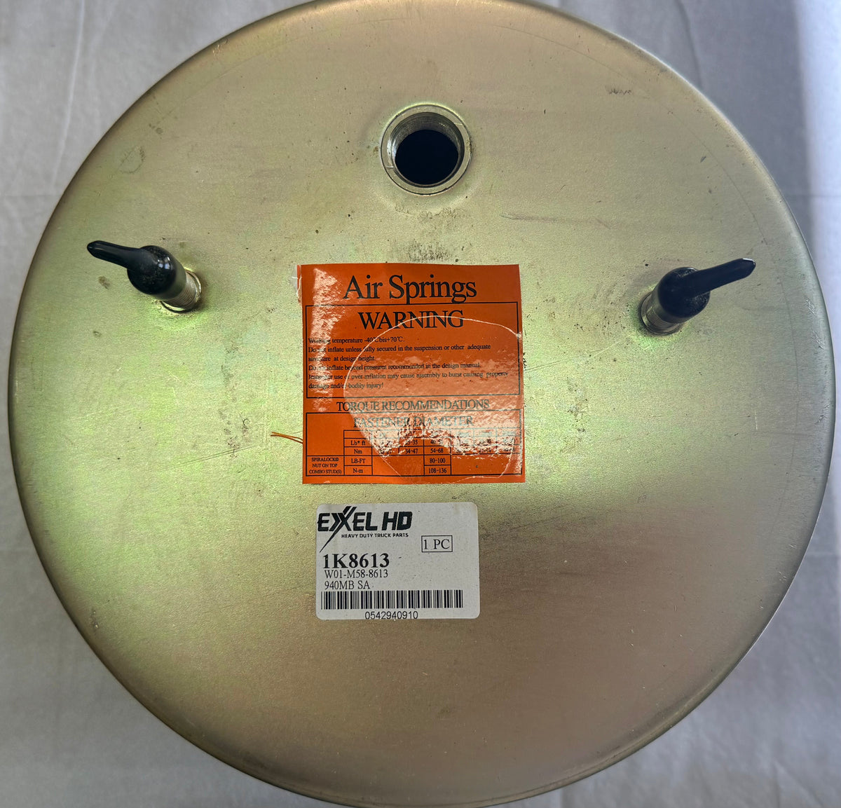 Exxel 1K8613 Air Spring / Bellows — 250 mm Diameter