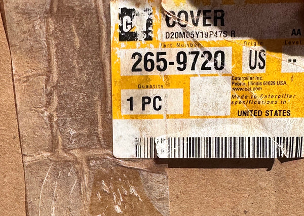 Caterpillar CAT 265-9720 Genuine Cover