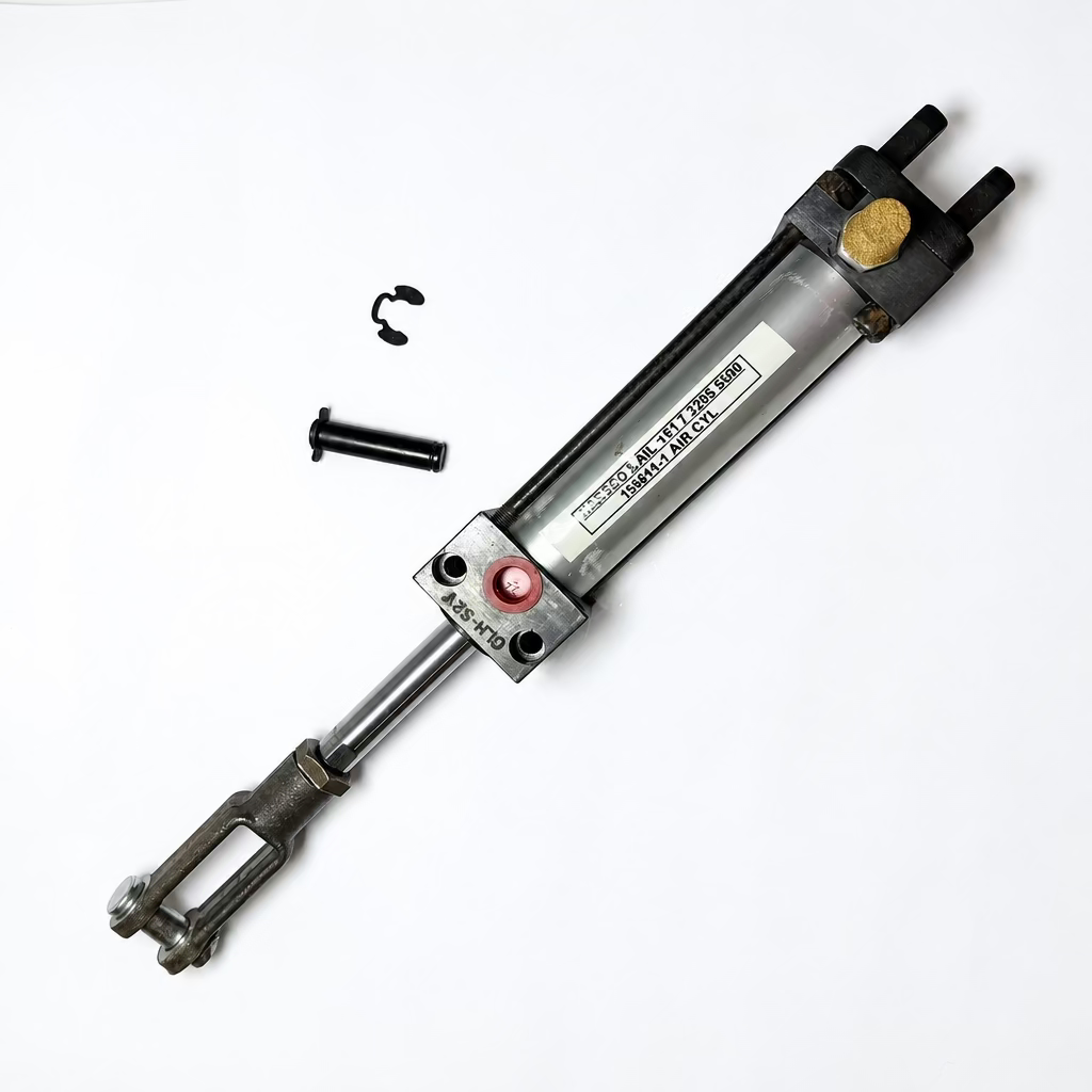 CLH-S2Y Heavy-Duty Compact Clamp Cylinder, Pneumatic/Hydraulic