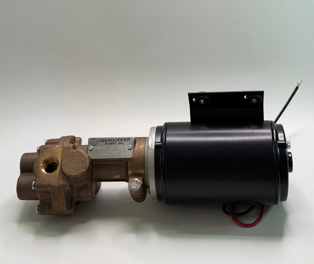 OBN991-32A89R 24V Brass Gear Pump & Motor Unit, Idle Down