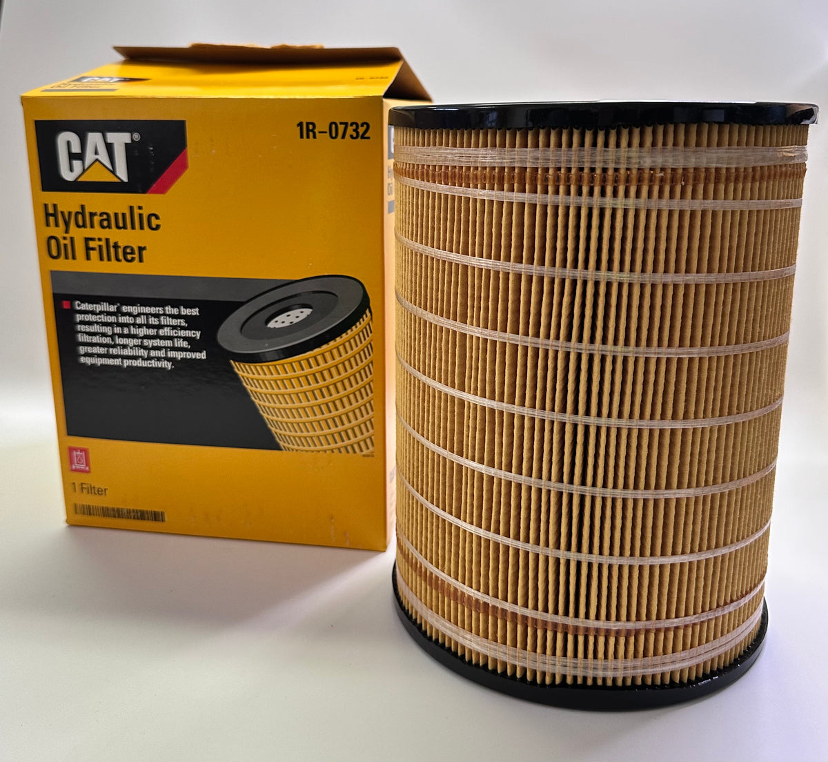 CAT 1R-0732 Standard Efficiency Hydraulic/Transmission Oil Filter