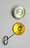 Banlaw BPLN2BNC Size 2 3/4" NPT Flush Face Nozzle with Cap, Gold