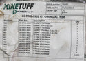 Pioneer Pump 20-0900-9902 NBR O-Ring Service Kit for MTP005KW/008HP submersible dewatering pump