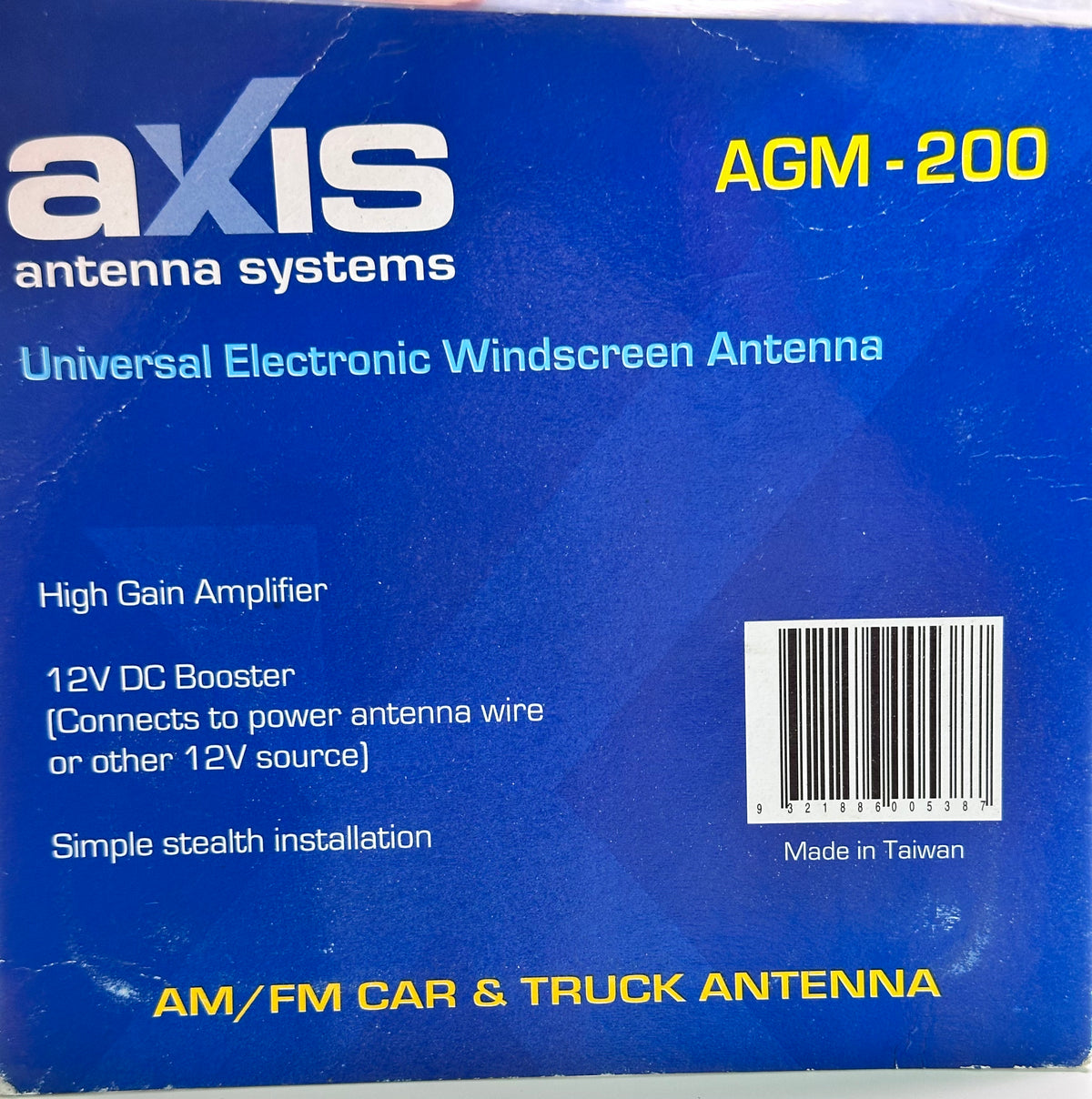 Axis AGM-200 Universal AM/FM Car & Truck Antenna