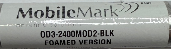 OD3-2400MOD2-BLK MobileMark Industrial Wifi Antenna, Omnidirectional, 3 dBi, High Vibration
