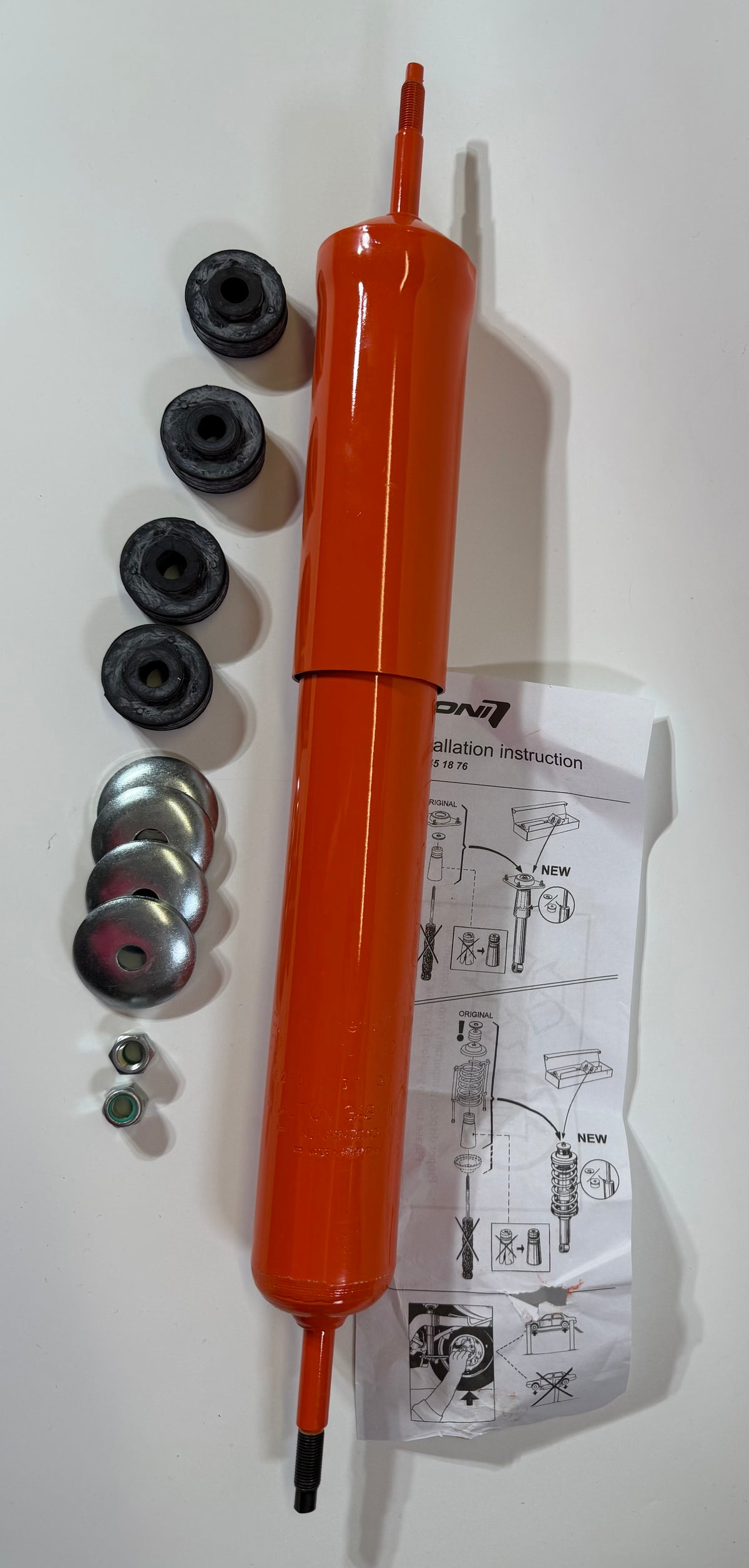 KONI 8250 1031 STR.T Rear Shock Absorbers — Pair, Mustang 1964–1973