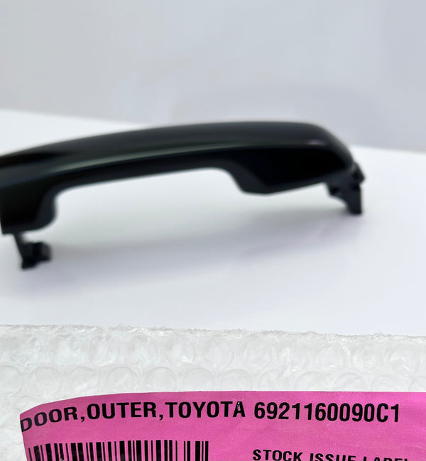Toyota 6921160090C1 Rear R/H Outer Door Handle - Black