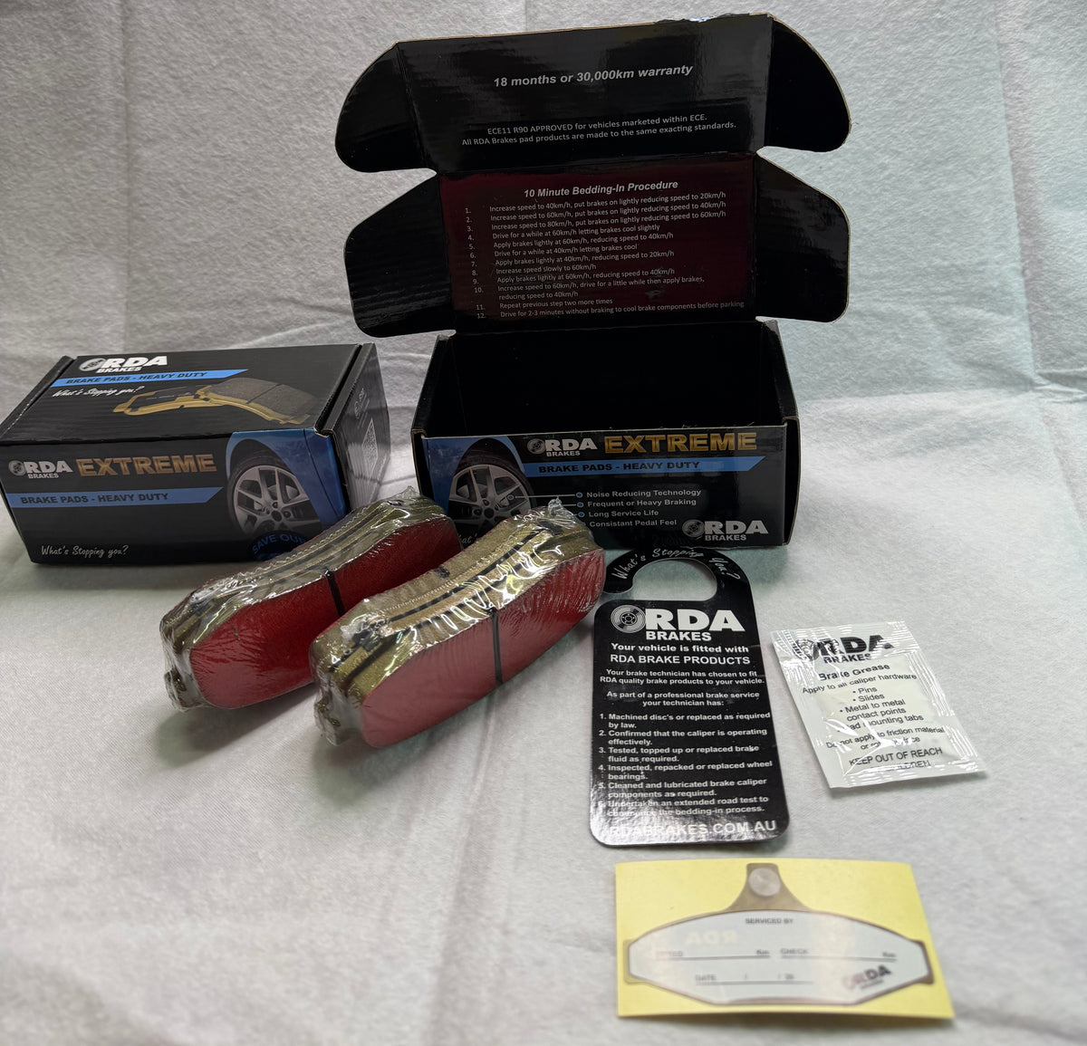 RDA RDX1200SM HD Extreme Rear Brake Pad Set