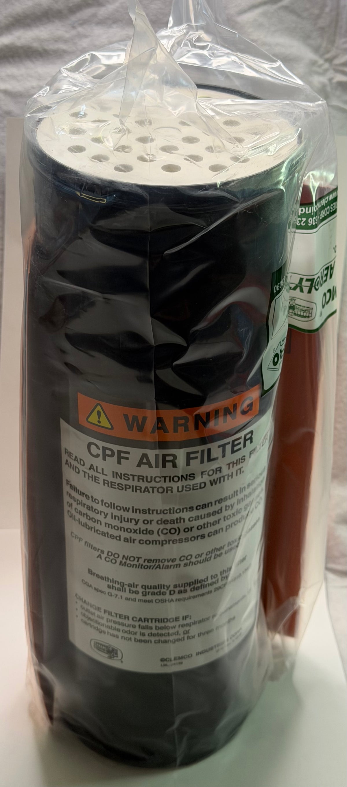 Clemco 0702 03547 CPF In-Line Filter Cartridge