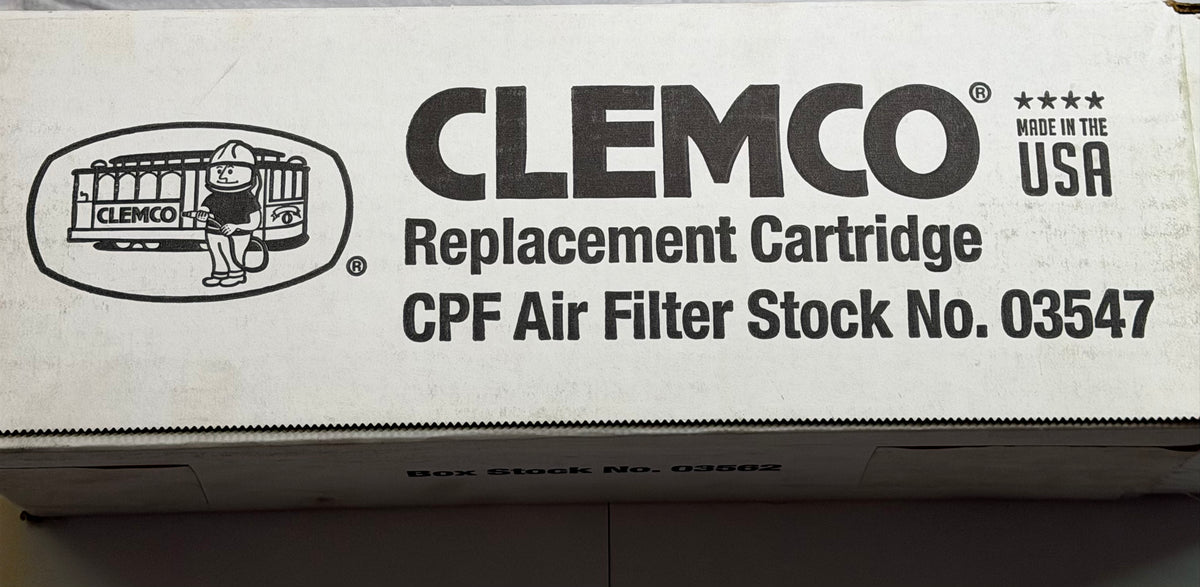 Clemco 0702 03547 CPF In-Line Filter Cartridge
