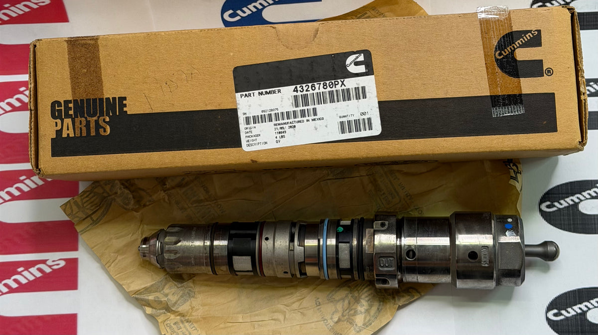 Cummins 4326780PX Genuine Remanufactured Fuel Injector