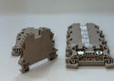 Weidmuller 1020100000-1 WDU4 Feed Through Terminal Block, bag of 9