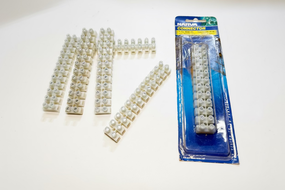 Narva 56281BL Bag of 7, 30A Terminal Connector Strips
