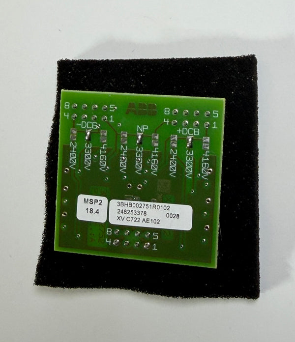 ABB 3BHB002751R0102 (XVC722AE102) Voltage Measurement Scaling Card