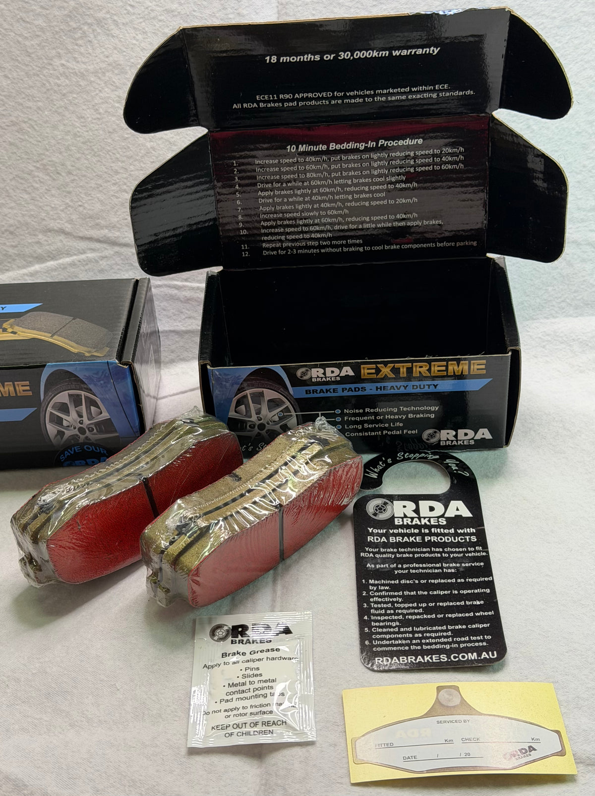 RDA RDX1200SM HD Extreme Rear Brake Pad Set