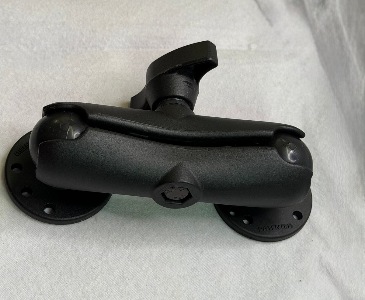 RAM-101MU, RAM® Double Ball Mount with Metal Knob - C Size Medium