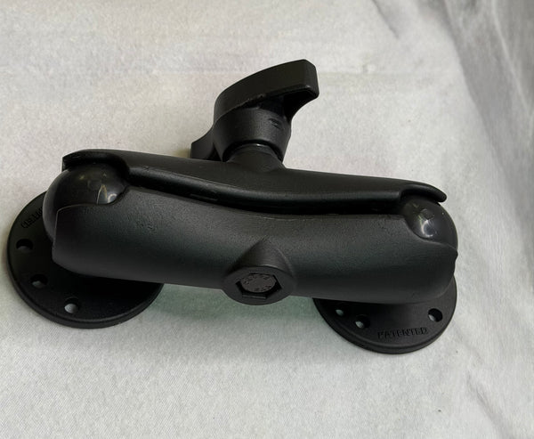 RAM-101MU, RAM® Double Ball Mount with Metal Knob - C Size Medium