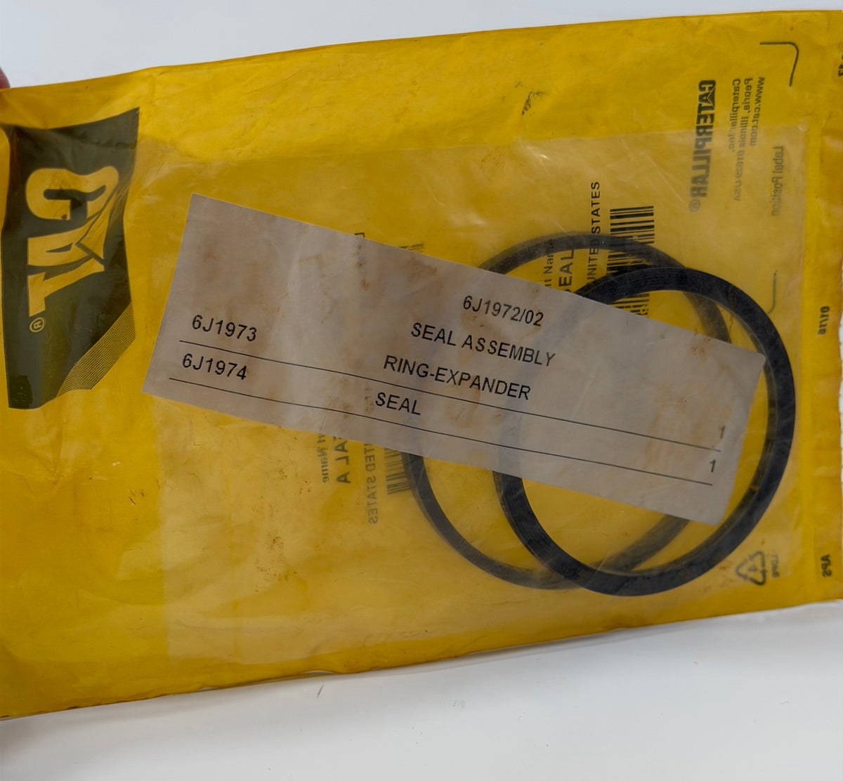CAT 6J-1972 Two-Piece Cylinder Seal — 76 mm Bore