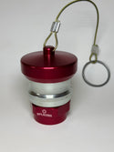 Banlaw BPLN3BNC Size 3, 3/4" NPT Flush Face Nozzle, Red with Cap