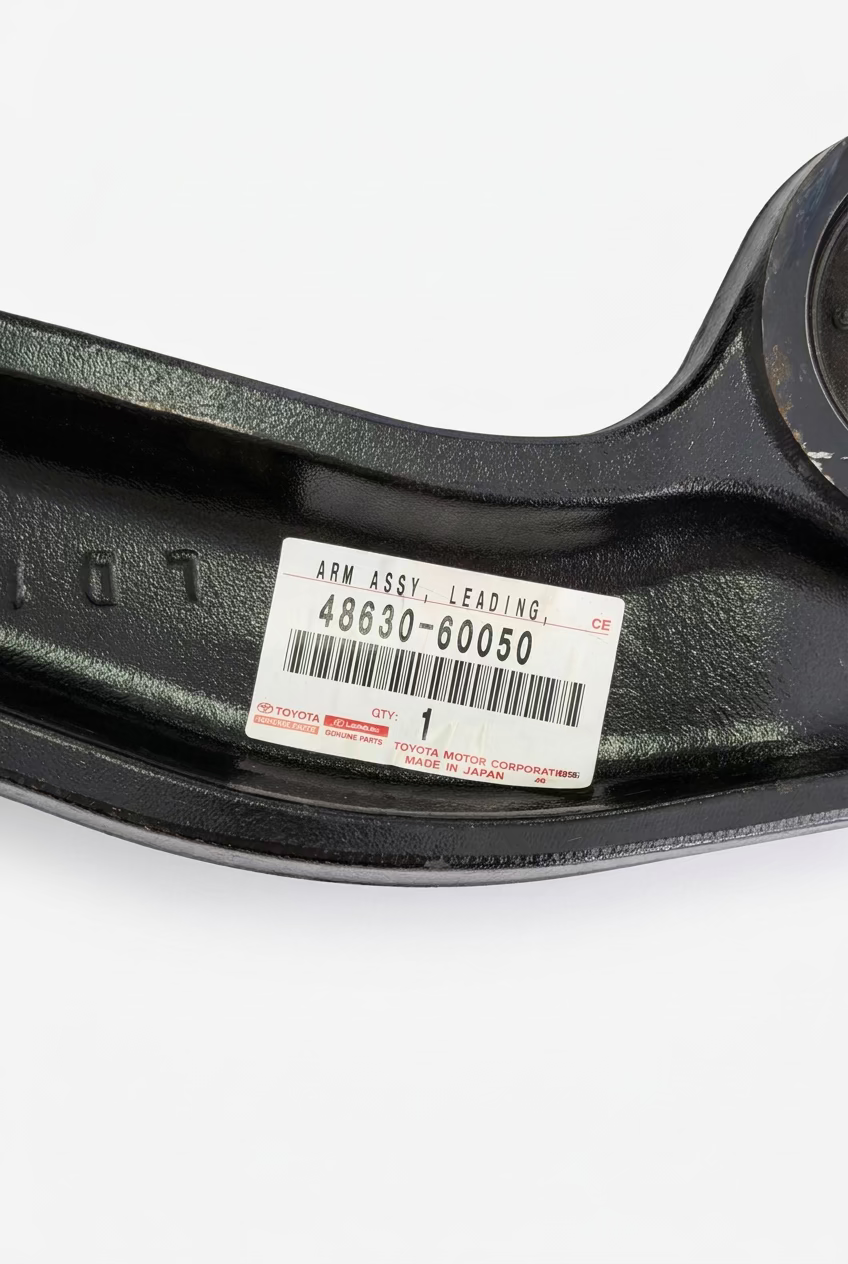 Genuine Toyota Front Leading Radius Arm Left Hand 48630-60050 Land Cruiser 70 Series