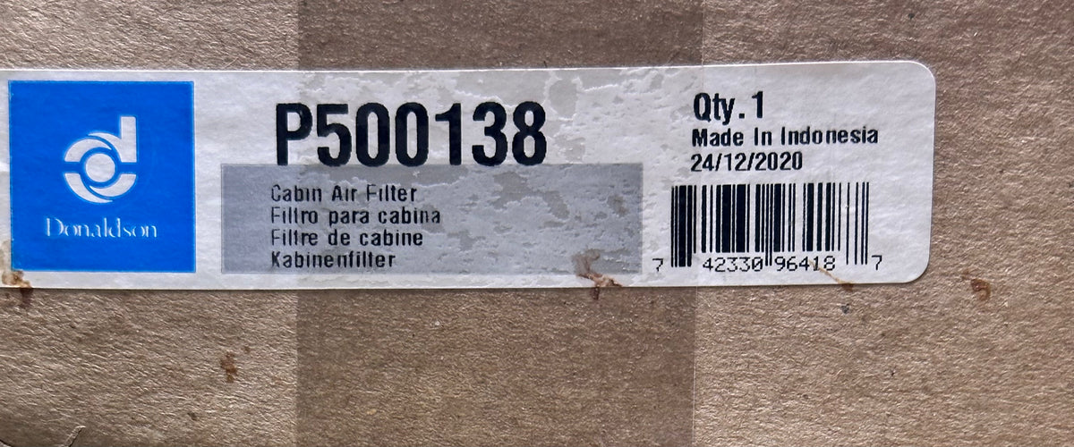 P500138 Donaldson Panel Air Filter