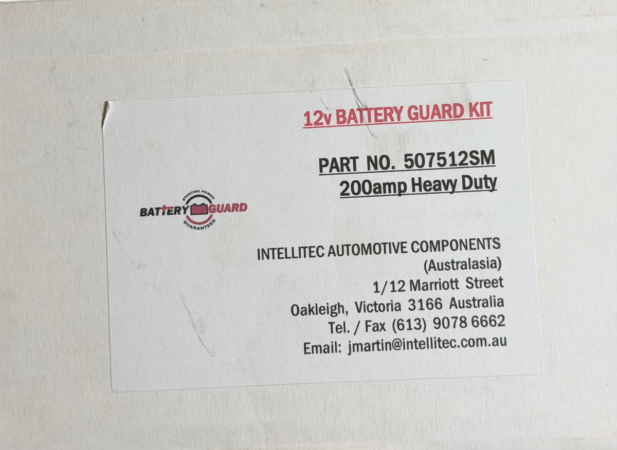 Intellitec 12V Battery Guard 2000, 200A, Heavy Duty - 507512SM