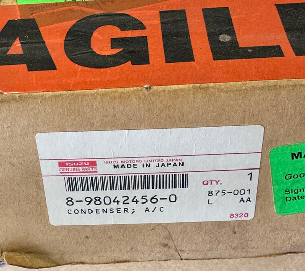 Isuzu 8980424560 Air Conditioner Condensor Core