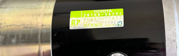 Toyota 28100-56291 Genuine 24V Starter Assembly, 11 Tooth