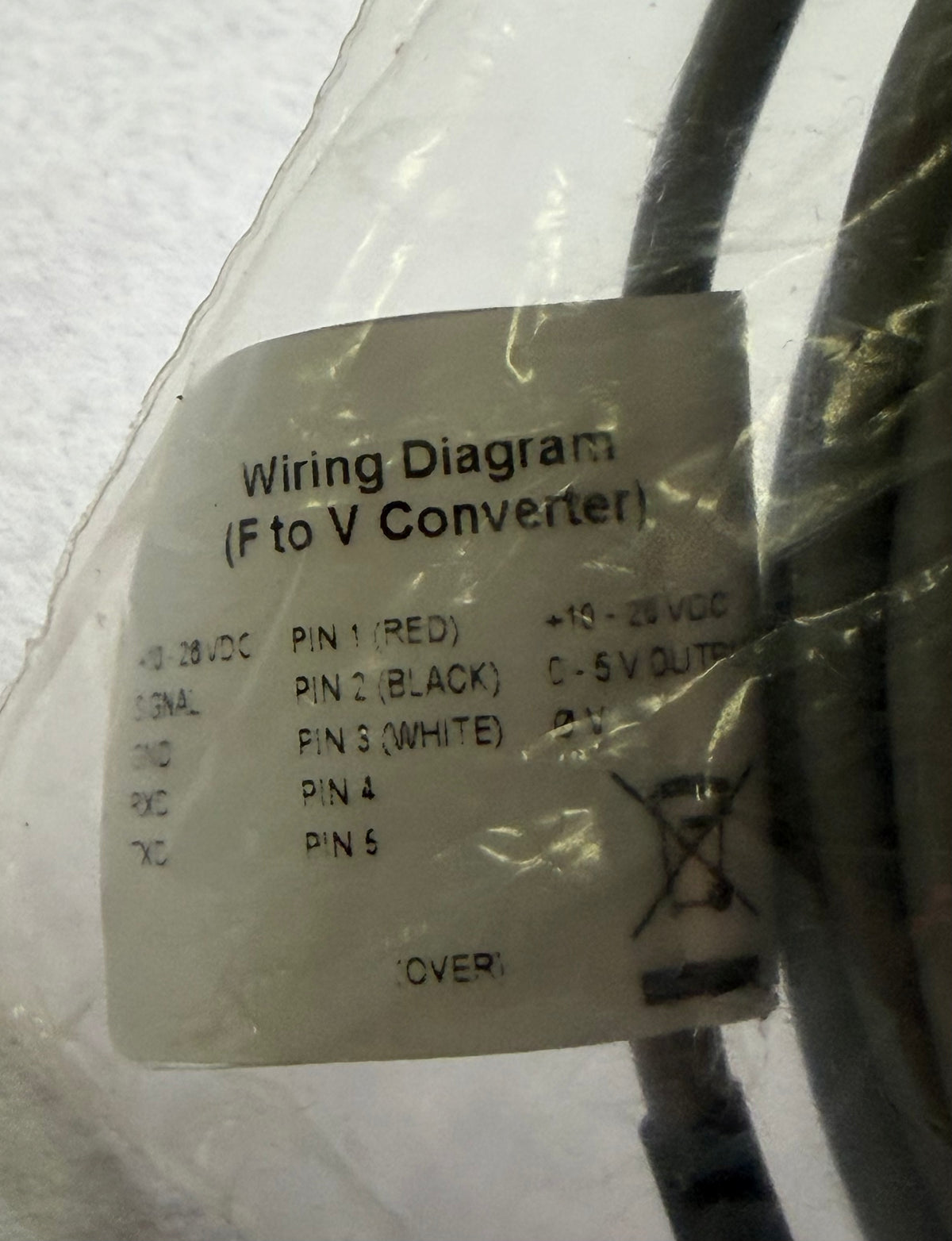 Flo-Tech F6557-15 15ft 5-Pin Flow-Sensor Cable Assembly