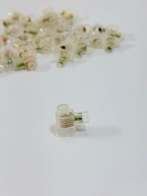 Cabac C32A1 32A Single Screw Insulated Connectors with Wire Protector Plate, Tub of 74 PIECES