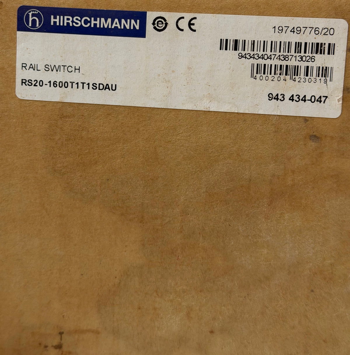 Hirschmann 943434047 RS20-1600T1T1SDAU 16-Port Ethernet Switch