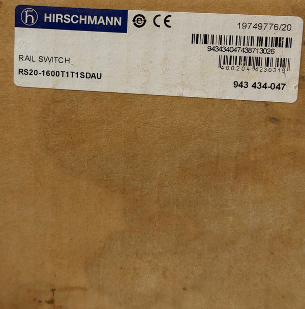 943434047 16 Port Rail Switch RS20-1600T1T1SDAU