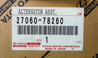Toyota 27060-78260 Genuine Alternator Assembly