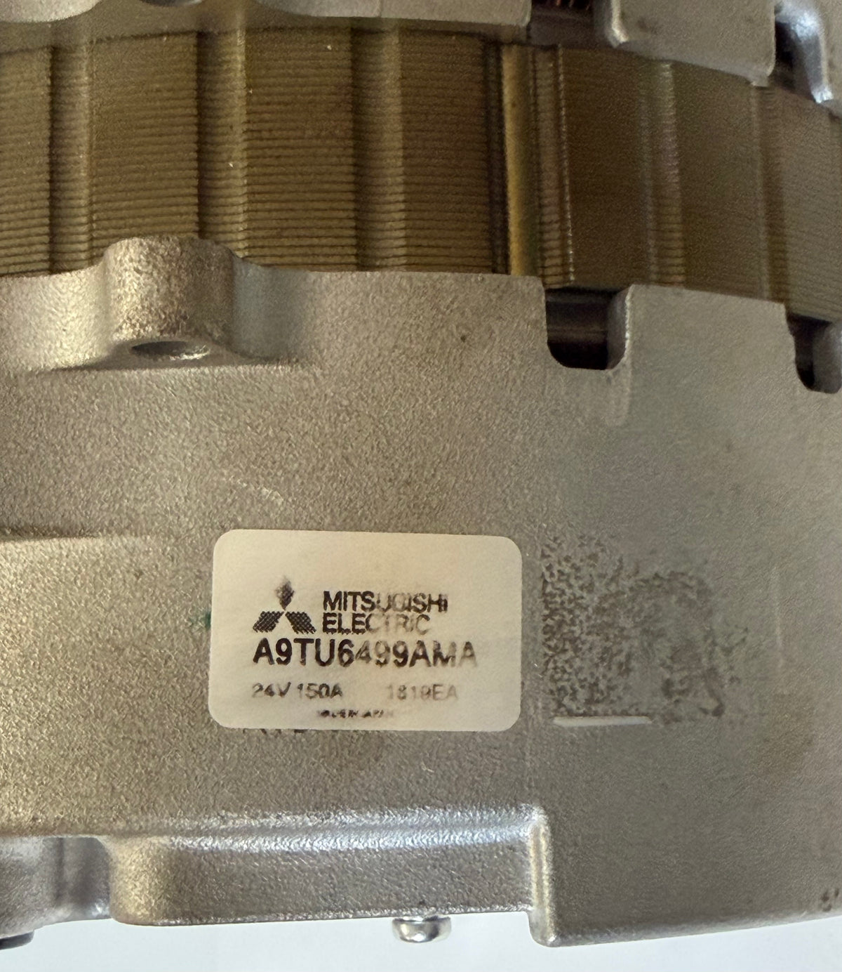 Mitsubishi Electric A9TU6499AMA 24V 150A Alternator for Scania