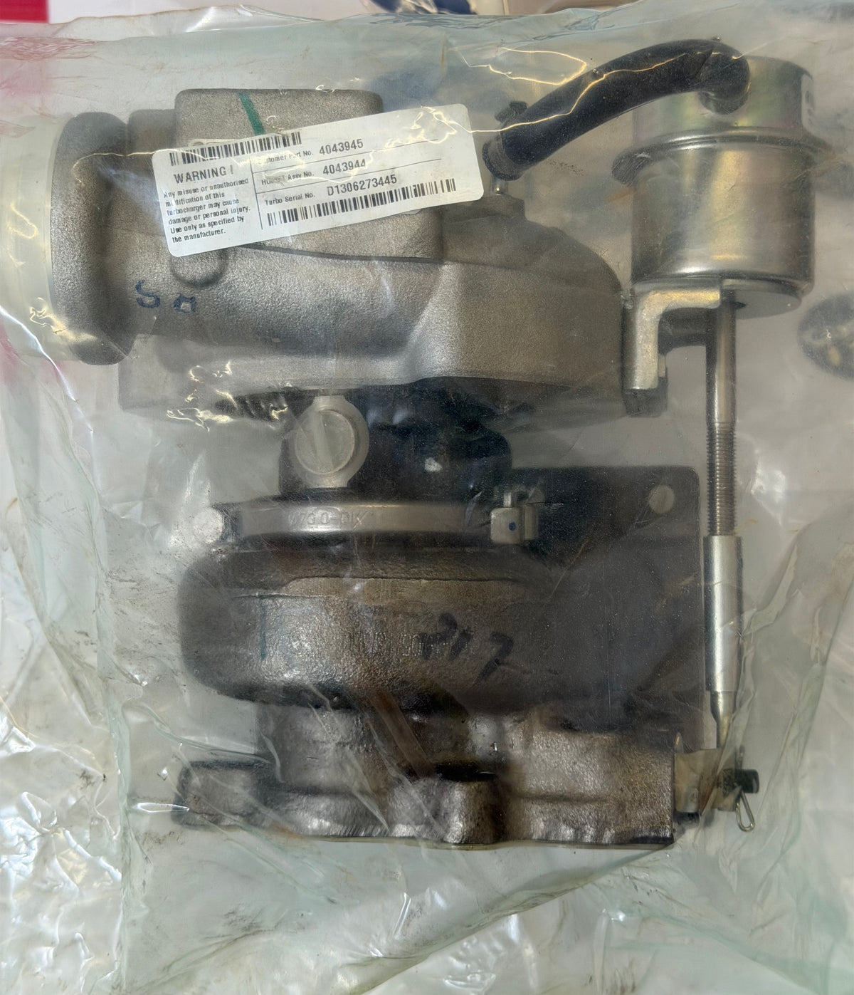 Cummins 4955725 Turbocharger Kit, NIB