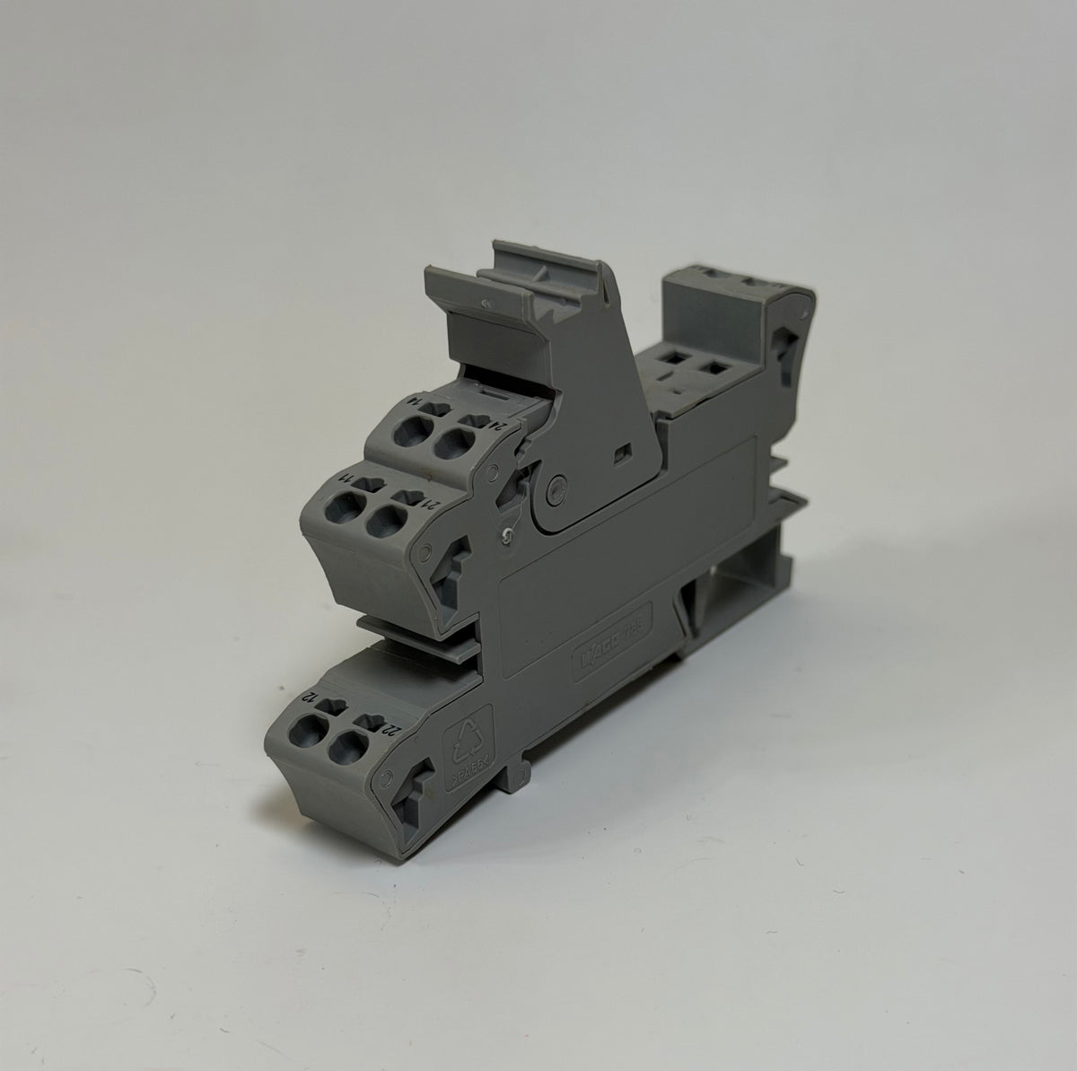 WAGO 788 Series DIN-Rail Relay Socket - 300V, for 15mm Basic Relays