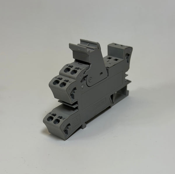 Wago 788 Series 2 Way 300V Relay Socket, Din Rail, for 15mm Basic Relays
