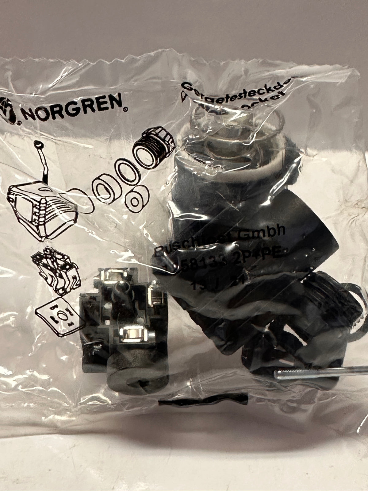 Buschjost 110V Solenoid Valve Coil 8298000.8171