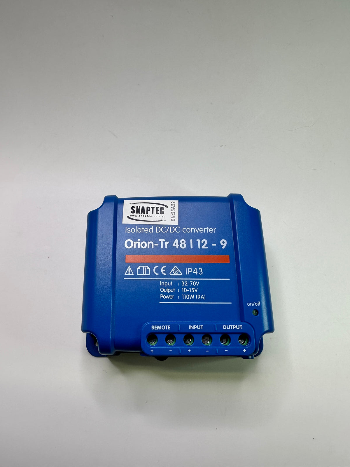 Victron Orion-Tr 48/12-9A Isolated DC/DC Converter – ORI481210110