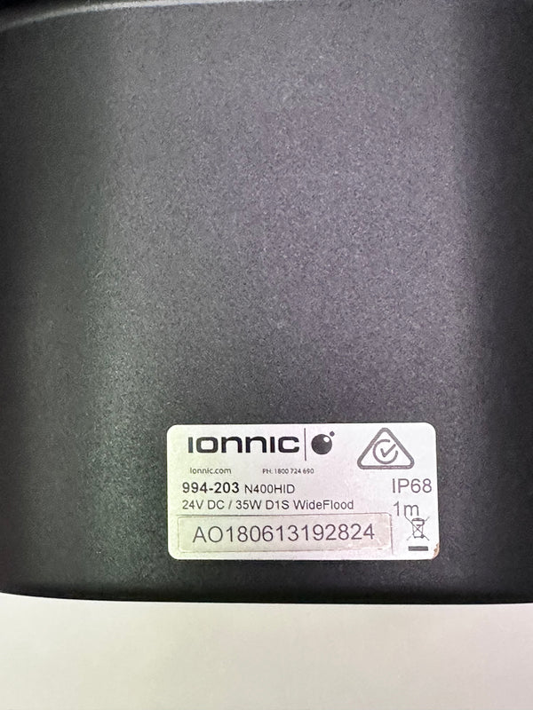 Nordic 994-203 N400 24V Heavy Duty HID - Wide Flood Work Lamp - Amber