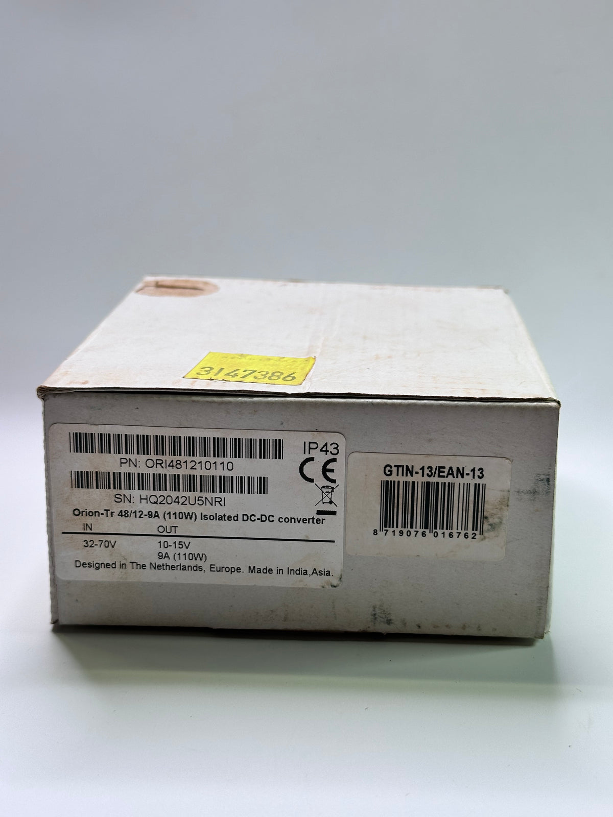 Victron Orion-Tr 48/12-9A Isolated DC/DC Converter – ORI481210110