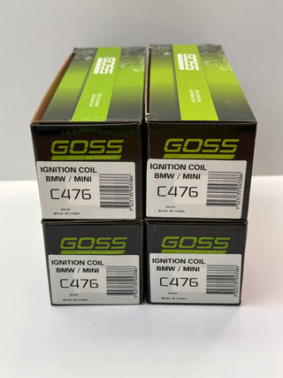 Goss C476 Ignition Coil to suit BMW, Citroen, Mini Cooper, Peugeot and Rolls Royce